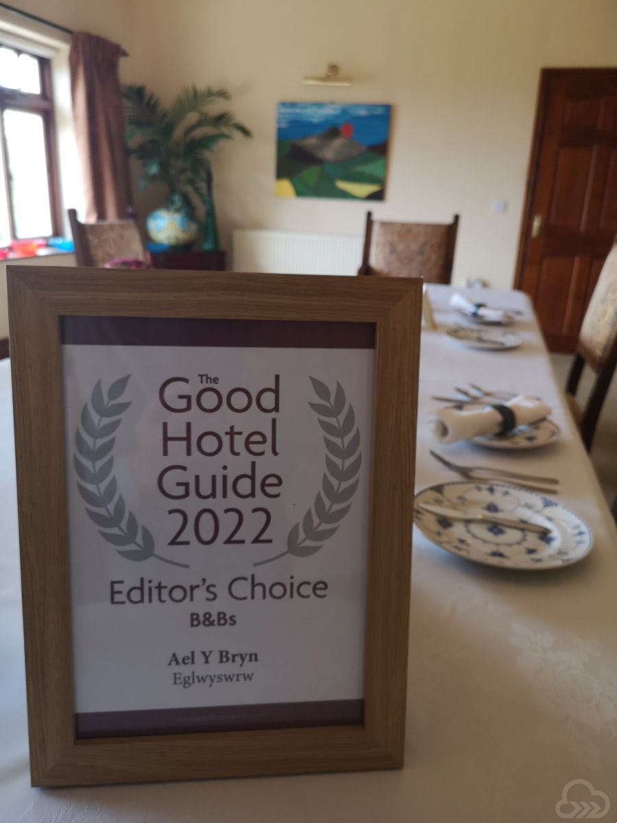 Good Hotel Guide Editor's Choice Award 2022